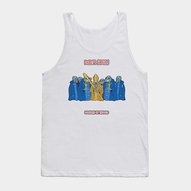 DEACONS OF THE DEEP IN CUPHEAD STYLE! Tank Top by Mustakro